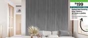 Slatted Wall Paneling Grey T10mm x W113mm x L2400m 81481651
