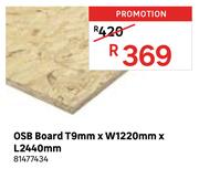 OSB Board T9mm x W1220mm x L2440mm 81477434