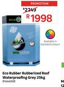 Eco Rubber Rubberized Roof Waterproofing Grey 25Kg 81444008