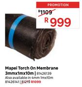 Mapei Torch On Membrane 4mm x 1m x 10m 81426141