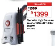 Sterwins High Pressure Washer 360L/H 110 Bar 1500W 81401373