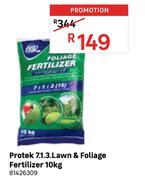 Protek 7.1.3 Lawn & Foliage Fertilizer 81426309-10Kg