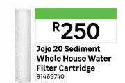 JoJo 20 Sediment Whole House Water Filter Cartridge 81469740