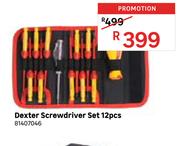 Dexter Screwdriver Set 12 Pcs 81407046