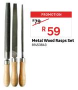 Metal Wood Rasps Set 81453843