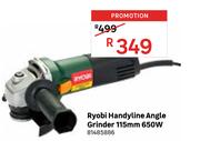 Ryobi Handyline Angle Grinder 115mm 650W 81485886