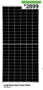 Longi Mono Solar Panel 555W 81482623