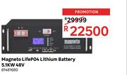 Magneto LifeP04 Lithium Battery 5.1Kw 48V 81481680