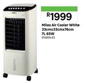 Milex Air Cooler White 33cmx33cmx76cm 7L 65w