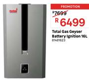 Totai Gas Geyser Battery Ignition 16L 81481623