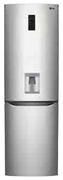 LG 312Ltr Silver Combi Fridge/Freezer With Water Dispenser GCF409SLOW
