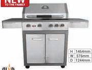 Alva Miami 4 Burner Gas Braai