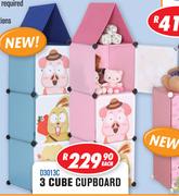3 Cube Cupboard D3013C-Each