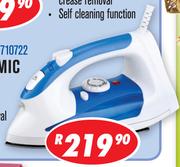 Amber 2200W Steam Iron With Ceramic Soleplate SW710722