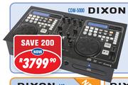 Dixon Dual CD/USB/SD DJ Media Player And Mixer CDM-5000