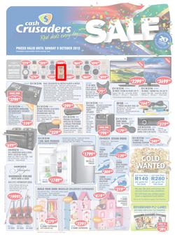 Cash Crusaders : Sale (17 Sep - 9 Oct 2016), page 1