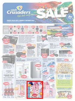 Cash Crusaders : Sale (17 Sep - 9 Oct 2016), page 1