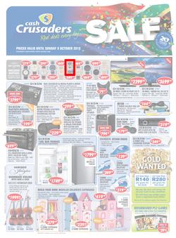 Cash Crusaders : Sale (17 Sep - 9 Oct 2016), page 1