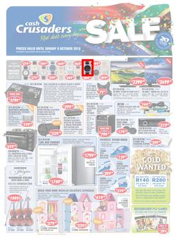 Cash Crusaders : Sale (17 Sep - 9 Oct 2016), page 1