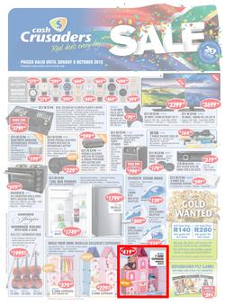 Cash Crusaders : Sale (17 Sep - 9 Oct 2016), page 1