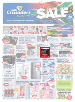 Cash Crusaders : Sale (17 Sep - 9 Oct 2016), page 1