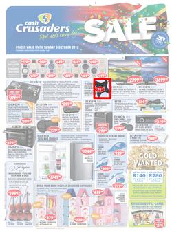 Cash Crusaders : Sale (17 Sep - 9 Oct 2016), page 1
