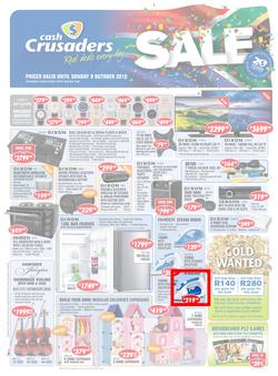 Cash Crusaders : Sale (17 Sep - 9 Oct 2016), page 1