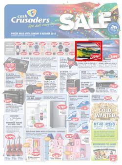 Cash Crusaders : Sale (17 Sep - 9 Oct 2016), page 1
