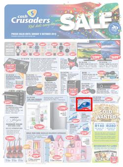 Cash Crusaders : Sale (17 Sep - 9 Oct 2016), page 1