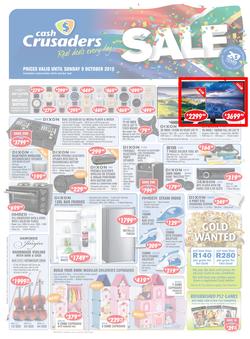 Cash Crusaders : Sale (17 Sep - 9 Oct 2016), page 1