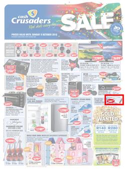 Cash Crusaders : Sale (17 Sep - 9 Oct 2016), page 1