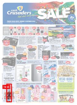 Cash Crusaders : Sale (17 Sep - 9 Oct 2016), page 1