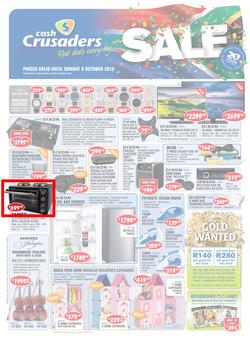 Cash Crusaders : Sale (17 Sep - 9 Oct 2016), page 1