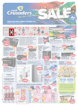 Cash Crusaders : Sale (17 Sep - 9 Oct 2016), page 1