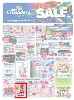Cash Crusaders : Sale (17 Sep - 9 Oct 2016), page 1