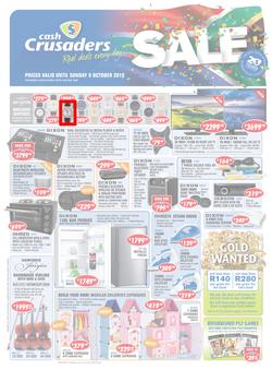 Cash Crusaders : Sale (17 Sep - 9 Oct 2016), page 1