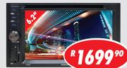 Jebson Double Din DVD Player with 6.2" TFT Touch Screen, USB & SD Slots JB362D