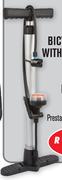 Beyer Bicycle Pump With Pressure Gauge & Foldable Foot Piece SF8902G1