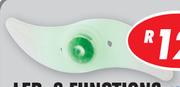 LED 3 Functions Bicycle Spoke Light 16-1011