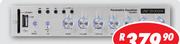 Dixon 4 Band Parametric MP3 Equalizer with USB & SD Slots EQUSB01