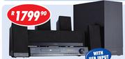 Dixon 5.1 Channel DVD Home Theatre System With Built In AM/FM Radio,H-Video Output & USB Input 