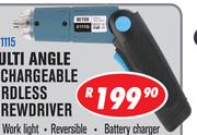 Beyer Multi Angle Rechargeable Cordless Screwdriver PLS1115