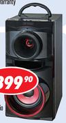 Dixon Portable Speaker And Subwoofer With Built In Rechargeable Battery DN03