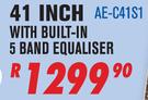 Sanchez 41" With Built-In 5 Band Equaliser AE-C41S1