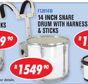 Sanchez 14" Snare Drum With Harness FTJB1410