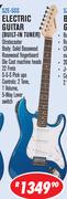 Sanchez Electric Guitar Built-In Tuner SZE-SSS