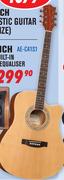 Sanchez 41" Acoustic Guitar 4/4 Size A-C41S1