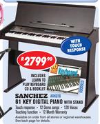 Sanchez 61 Key Digital Piano With Stand ARK818