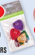 Spock 10 Piece Celluloid Guitar Pick Set+ 2 Piece Pick Holders SGA07B10