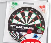 Dartboards 17" With 6x6g Darts AP-304-3